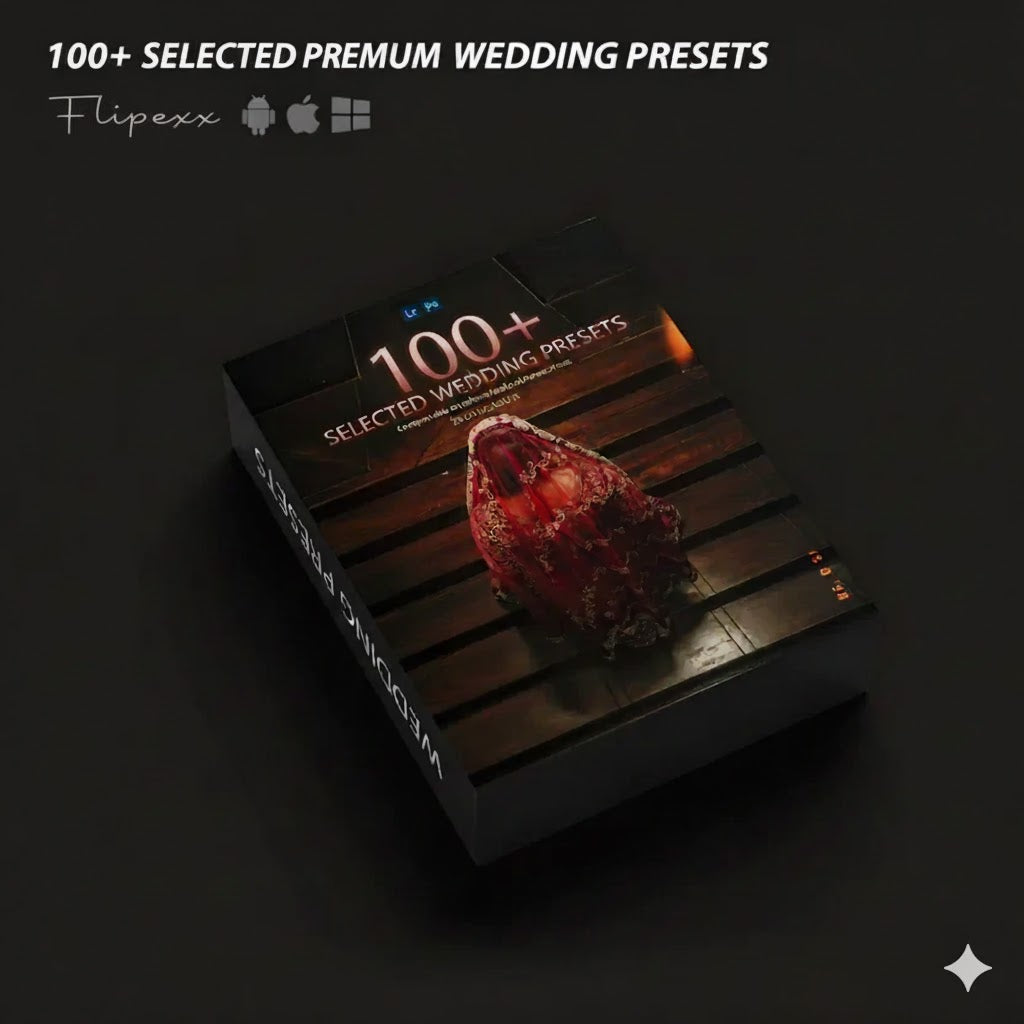100+ SELECTED PREMIUM WEDDING PRESETS (NEW)