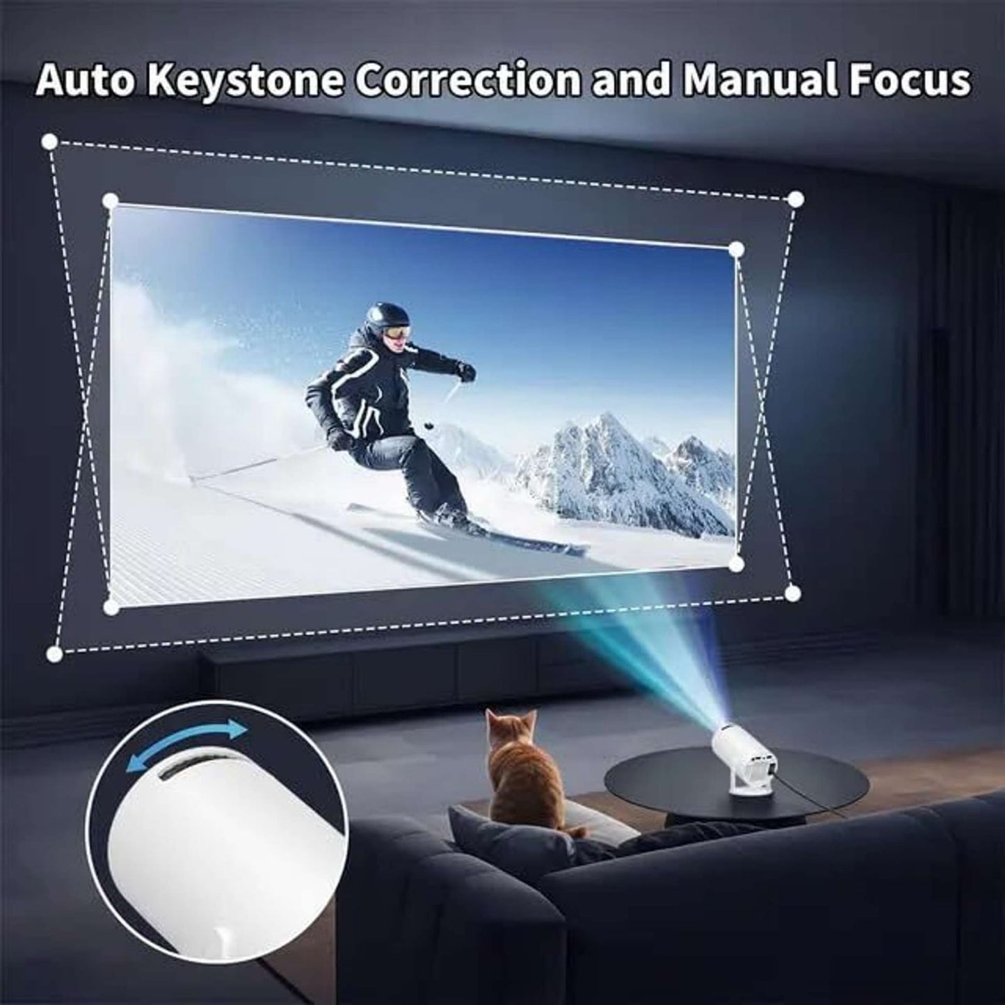 4K vision LED projecter