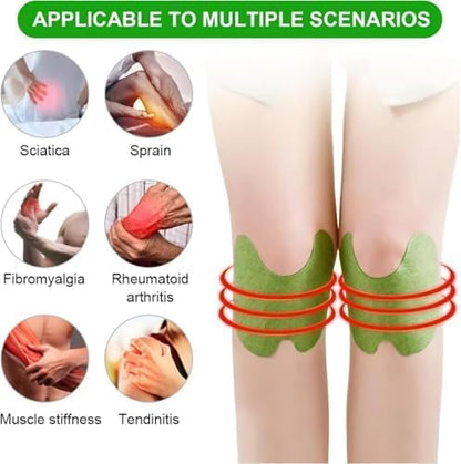 Pack Of 10 Herbal Knee Pain Relief Patch – Ayurvedic Knee Patch for Arthritis, Joint Pain, Leg Pain
