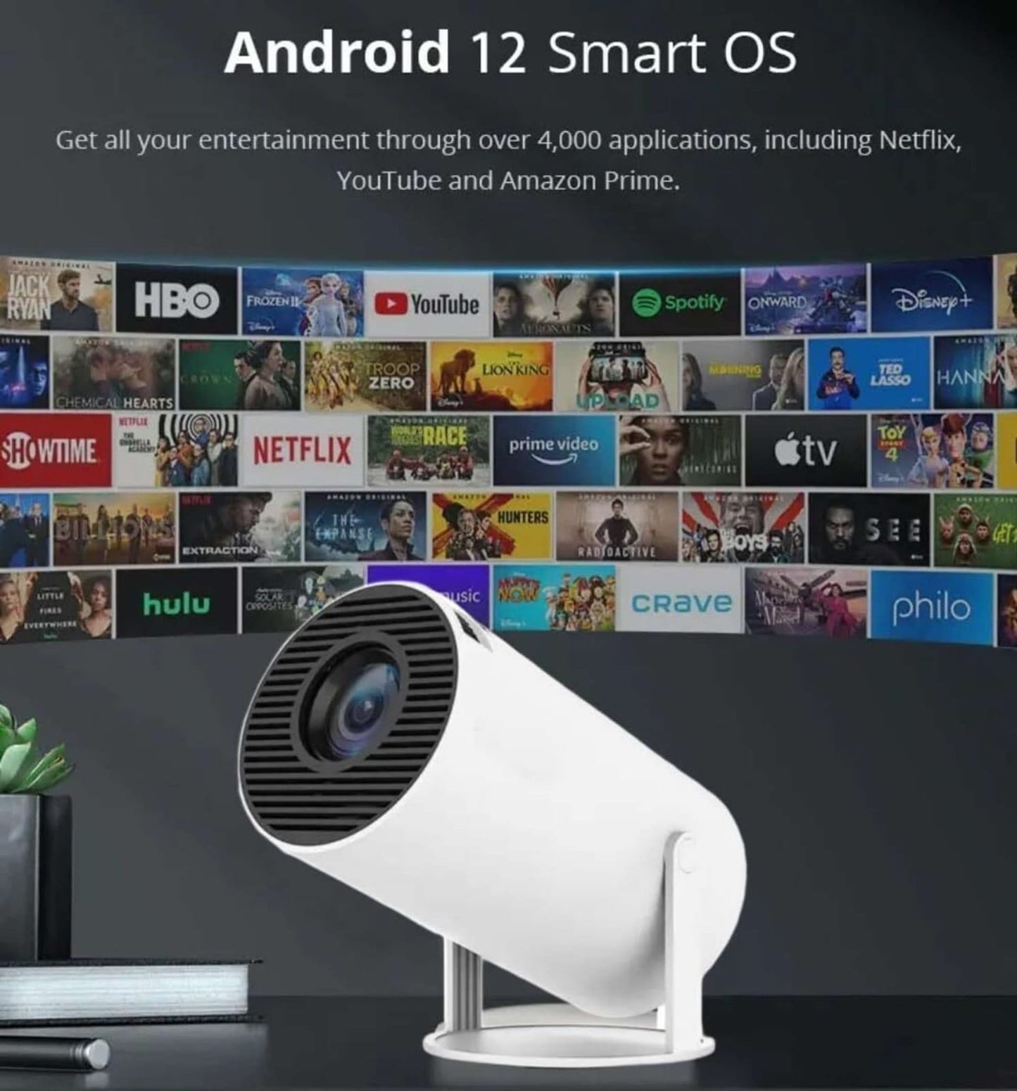 4K vision LED projecter