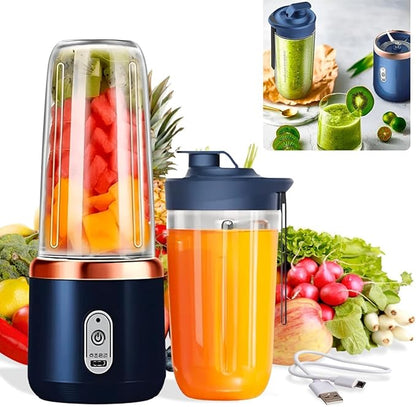 Portable Blender Electric Juicers Fruit Mixers USB Rechargeable