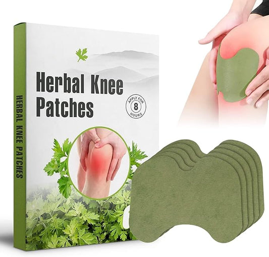 Pack Of 10 Herbal Knee Pain Relief Patch – Ayurvedic Knee Patch for Arthritis, Joint Pain, Leg Pain
